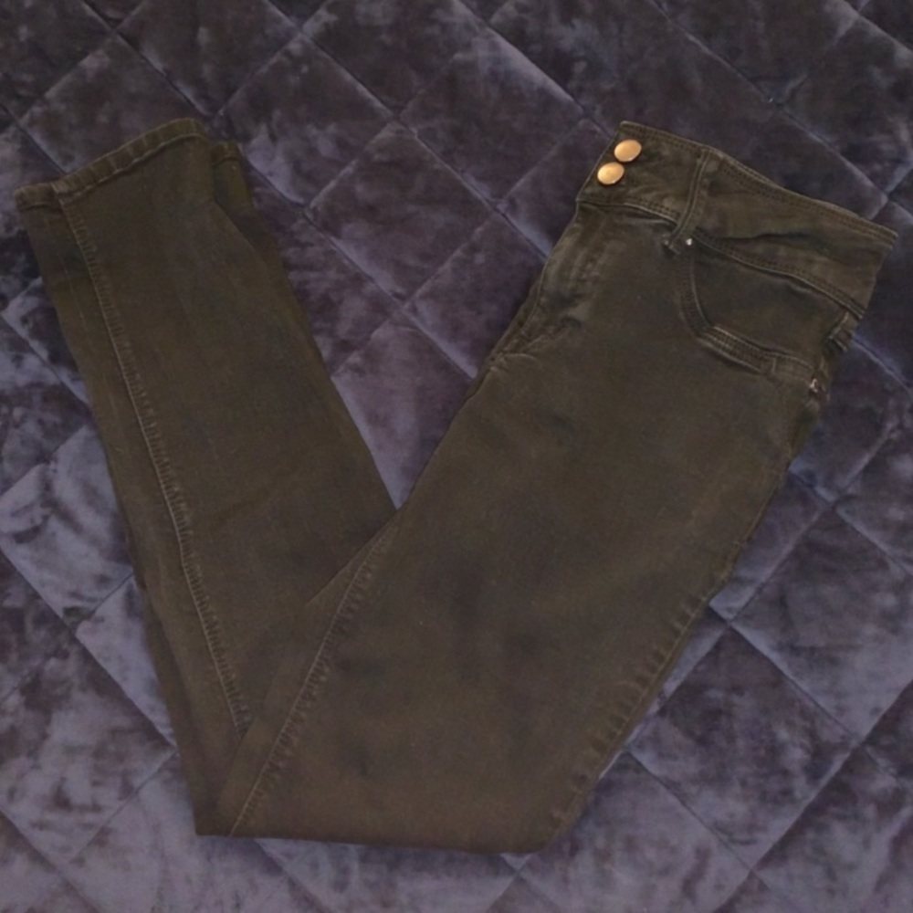 Black High Rise Jeans